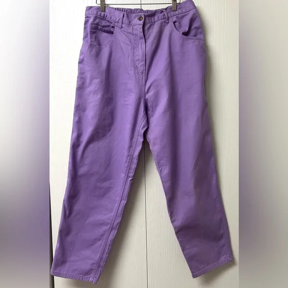 Vintage Hunters Run Lilac Two-Piece Denim Jacket & Pants Set - Picture 7 of 9